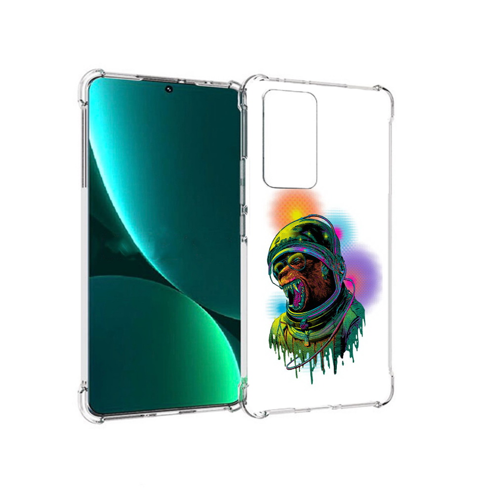 

Чехол MyPads Tocco для Xiaomi 12 Pro медведь космонавт (PT226953.293.466), Прозрачный, Tocco