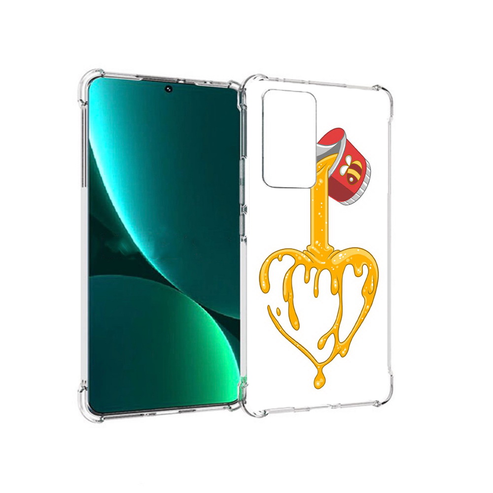 

Чехол MyPads Tocco для Xiaomi 12 Pro медовое сердце (PT226953.293.471), Прозрачный, Tocco
