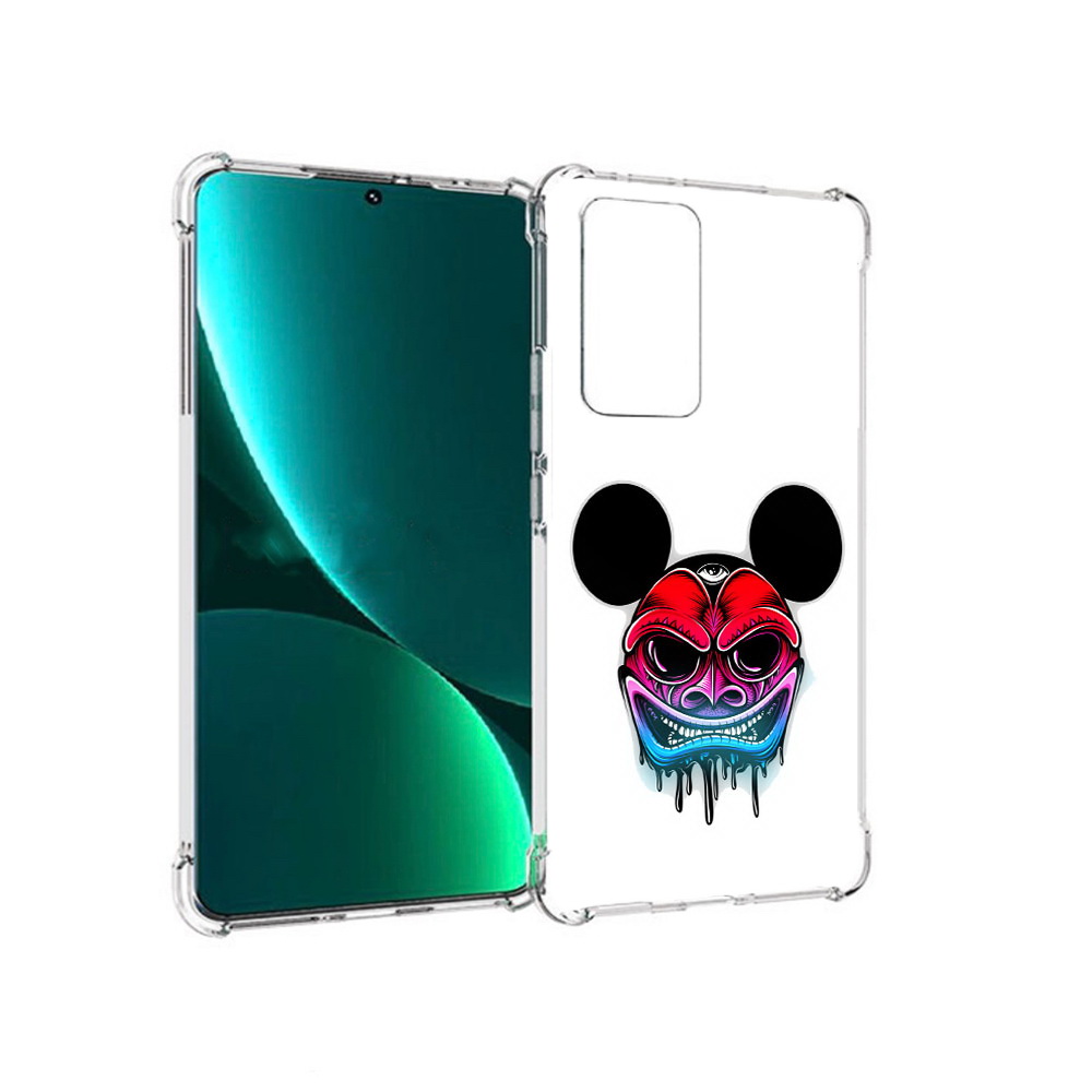 

Чехол MyPads Tocco для Xiaomi 12 Pro микки в маске (PT226953.293.473), Прозрачный, Tocco