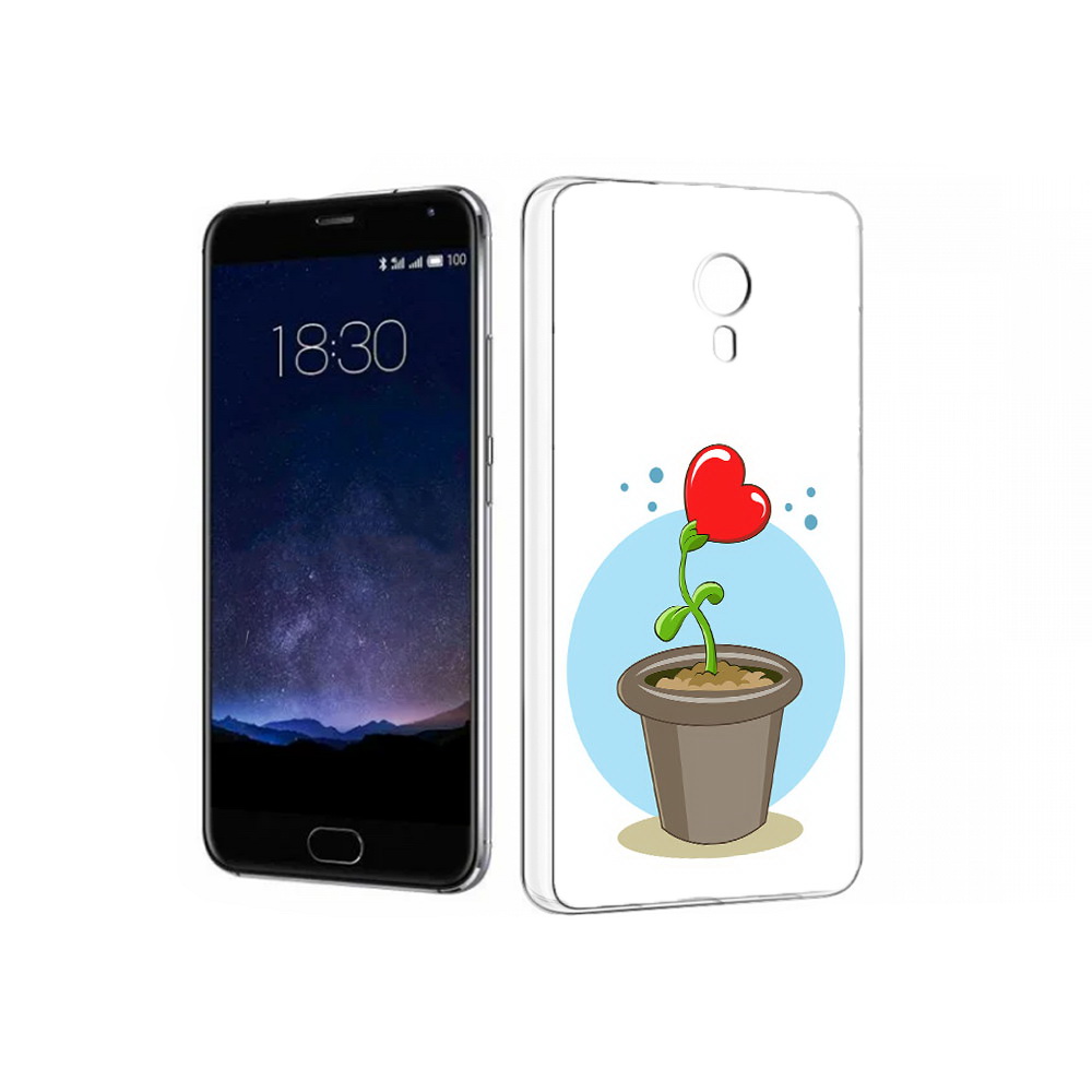 

Чехол MyPads Tocco для Meizu Pro 5 Растение любви 14 февраля (PT18126.86.145), Прозрачный, Tocco