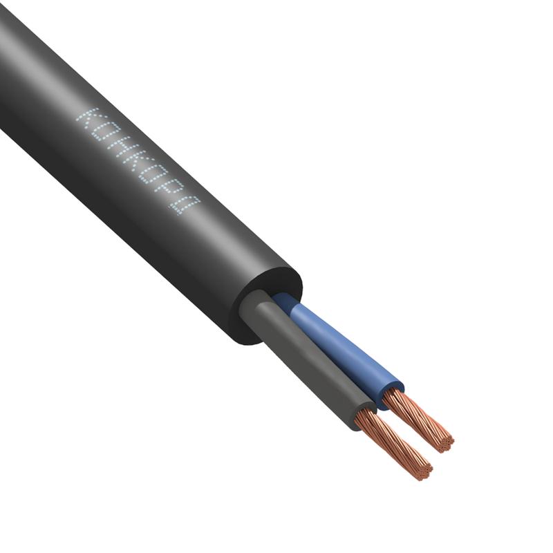 

Кабель КГВВнг(А)-LS 2х1.5 (N) 380/660-2 (м) Конкорд 455, Черный