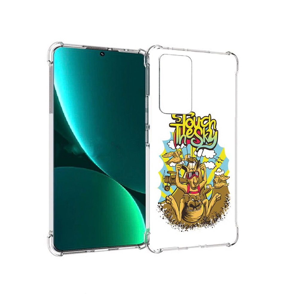 

Чехол MyPads Tocco для Xiaomi 12 Pro нарисованное кенгуру комикс (PT226953.293.505), Прозрачный, Tocco