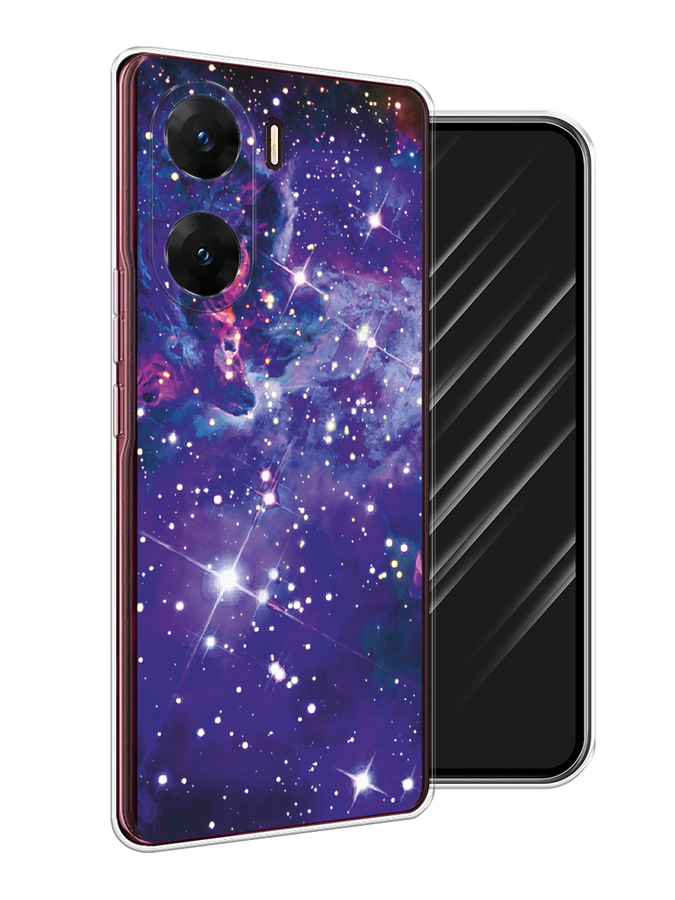 

Чехол Awog на Vivo V29e "Яркая галактика", Фиолетовый, 269450-1
