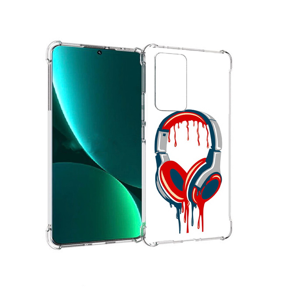 

Чехол MyPads Tocco для Xiaomi 12 Pro не делай громко (PT226953.293.517), Прозрачный, Tocco