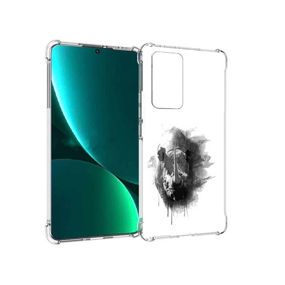 

Чехол MyPads Tocco для Xiaomi 12 Pro носорог (PT226953.293.523), Прозрачный, Tocco