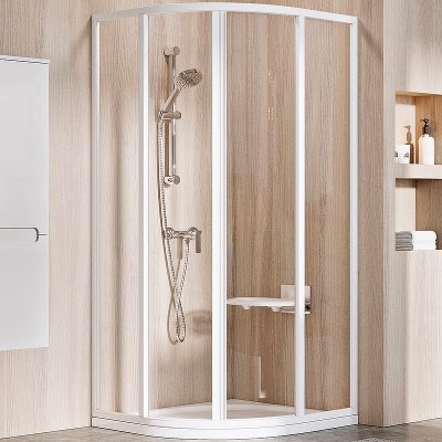 

Ravak Душевой уголок Ravak Supernova SKCP4-90 195 3117O102Z1 профиль Белый стекло Transpar