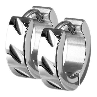 

Серьги конго из стали Spikes SSE-005, SSE-005