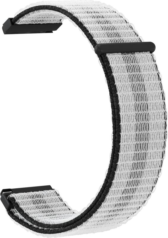

Ремешок нейлоновый Woven Nylon 22 для Elari KidPhone "Ну погоди" (Черно-серый)