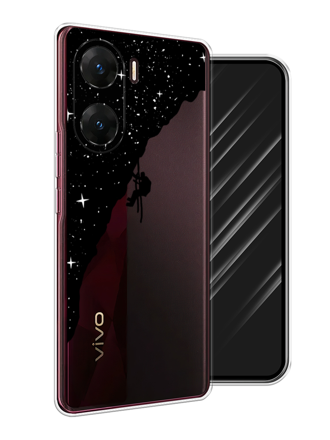 

Чехол Awog на Vivo V29e "Скалолаз в космосе", Черный;белый;бежевый, 269450-1