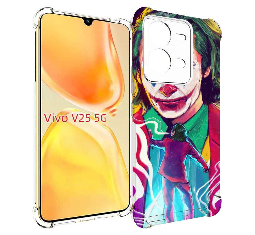 

Чехол MyPads джокер-у-джокера для Vivo V25 5G / V25e, Прозрачный, Tocco