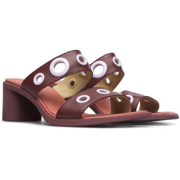 

Сабо женские Camper Meda Sandal бордовые 39 RU, Meda Sandal
