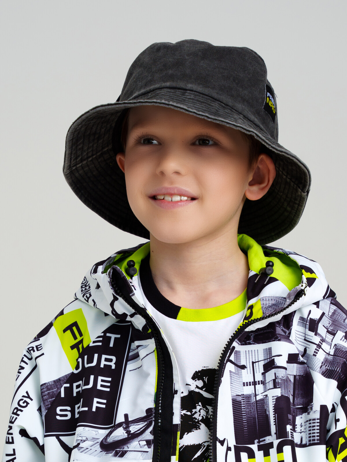 

Панама детская PlayToday Tween 12311157, черный, 54, 12311157