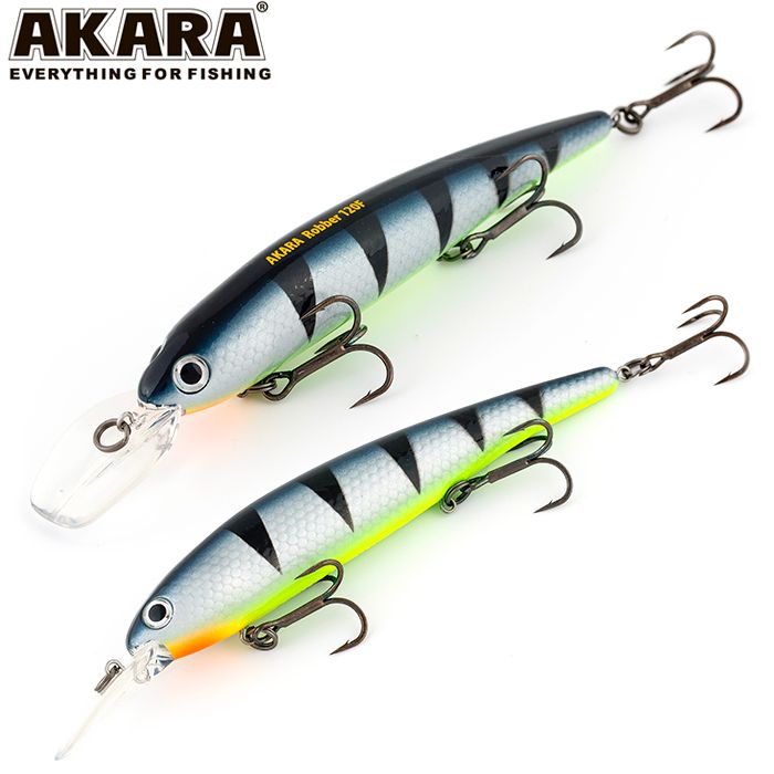 

Воблер Akara Robber 120F 19 гр 2/3 oz 4,7 in A26, Разноцветный, Robber