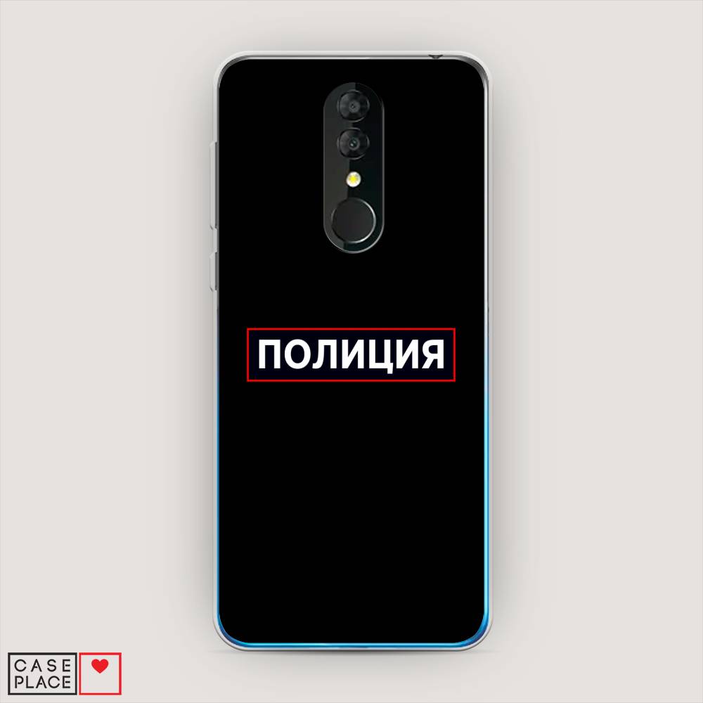 

Чехол Awog на Alcatel 3 5053Y (2019) / Алкатель 3 5053Y (2019) "Police logo", Разноцветный, 170550-5