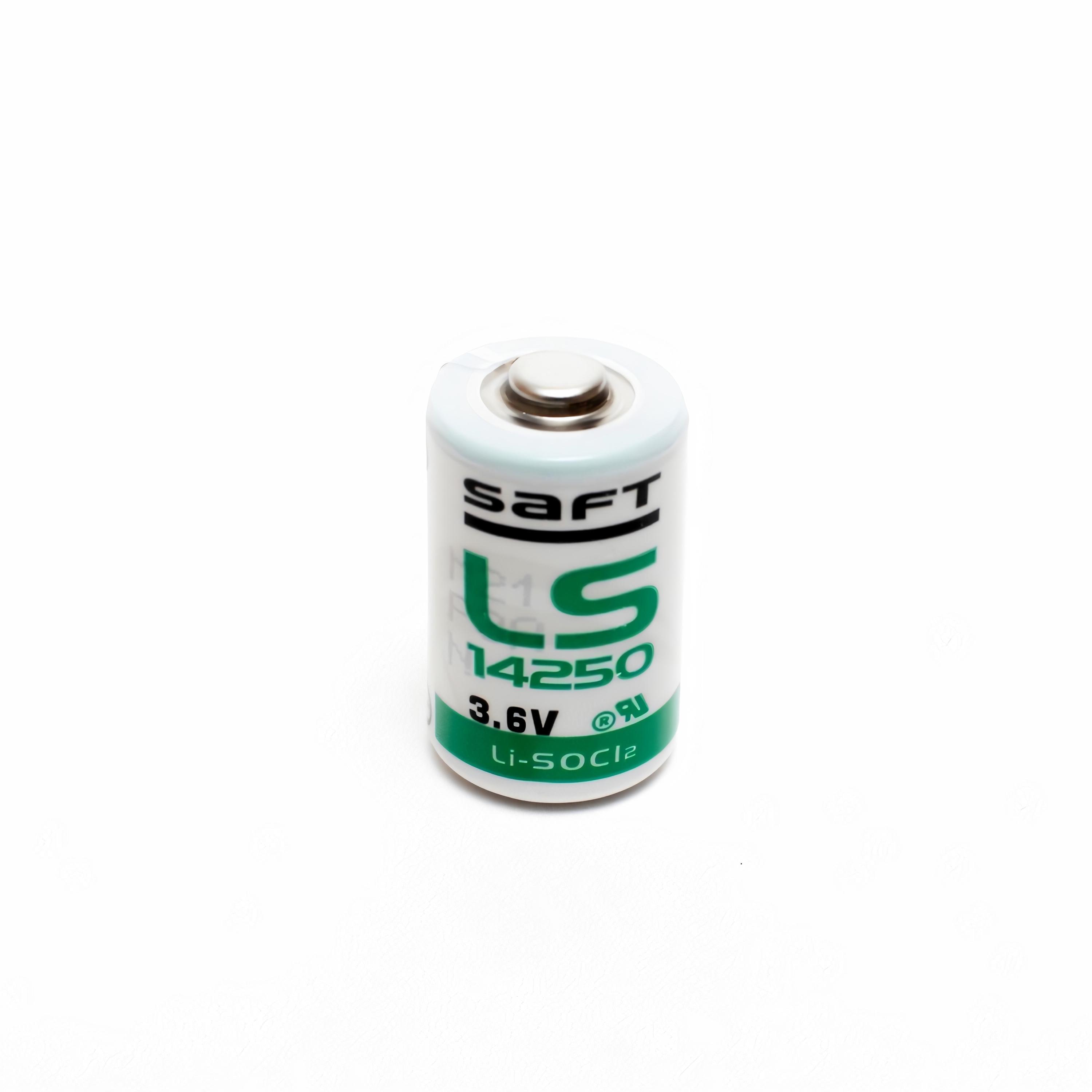 

Батарейка литий-тионилхлоридная SAFT LS14250 (1/2 AA) Lithium/ 3.6В (3.6V) 1200 мАч