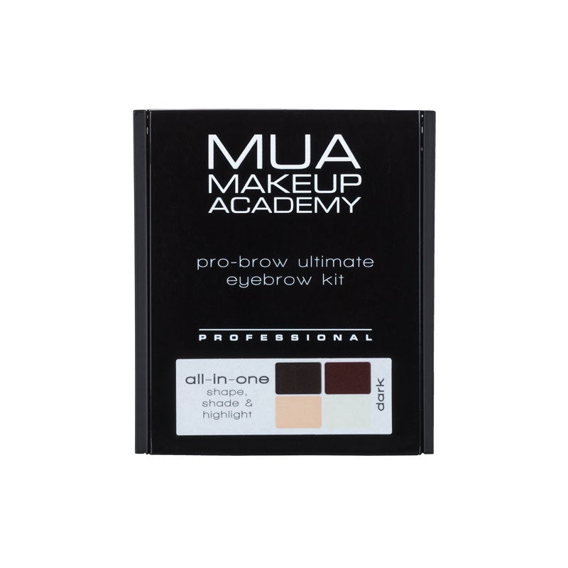 

Набор для оформления бровей MUA Makeup Academy Brow Kit Dark