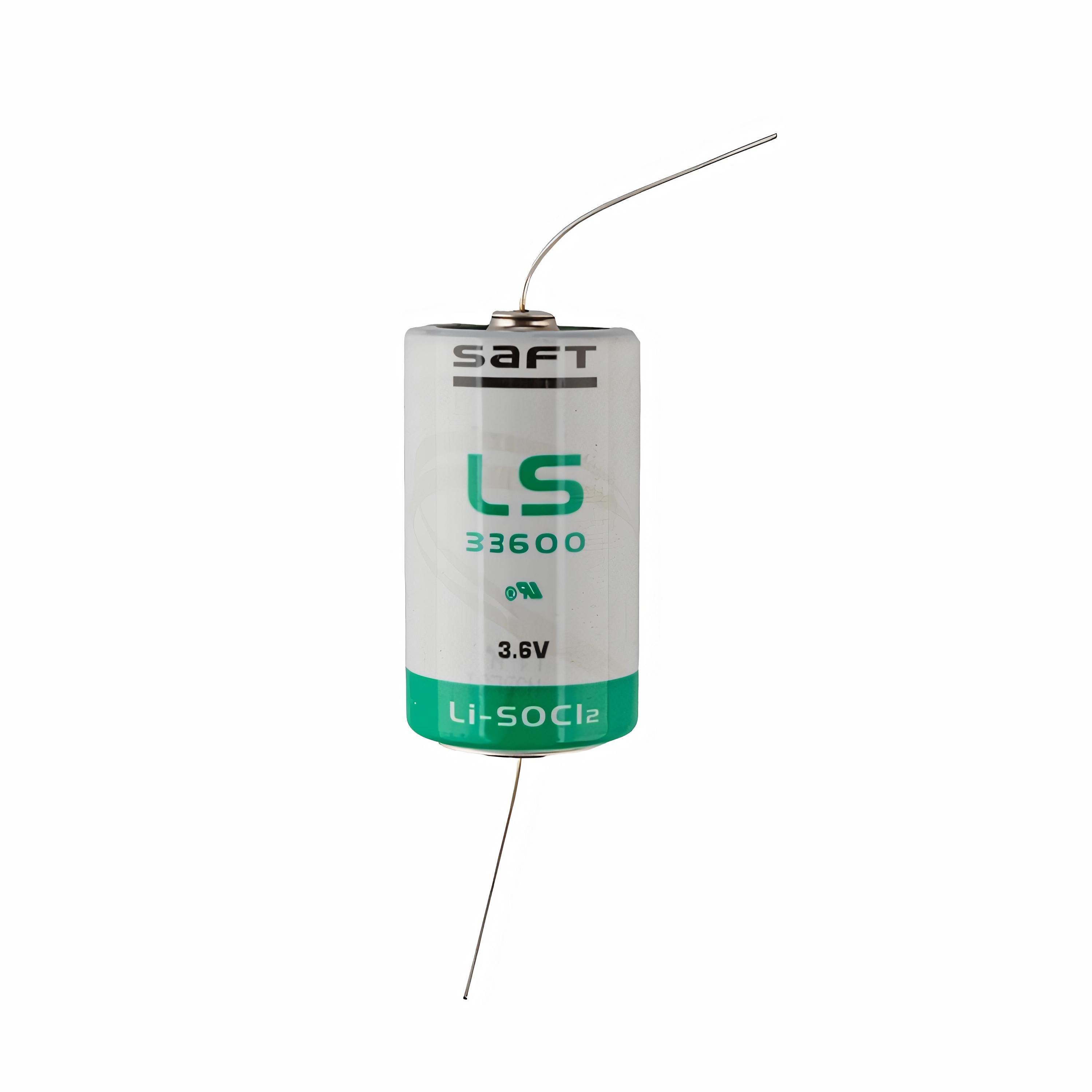 

Батарейка литий-тионилхлоридная SAFT LS33600 D (R20) CNA Lithium (3.6 В/3.6V) 17000 мАч
