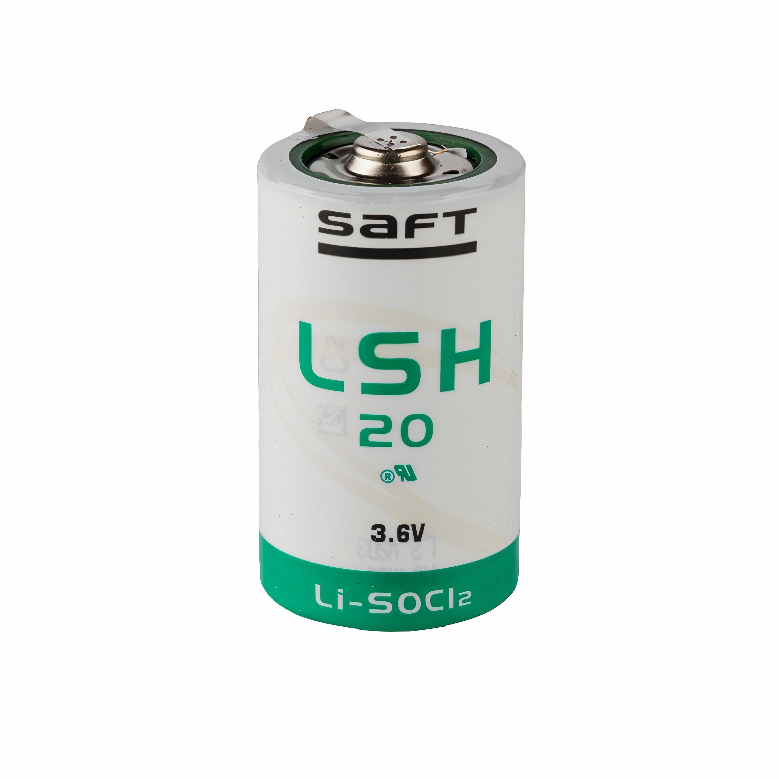 Батарейка литий-тионилхлоридная SAFT LSH20 (D/R20) Lithium (3.6 В/3.6V) 13000 мАч