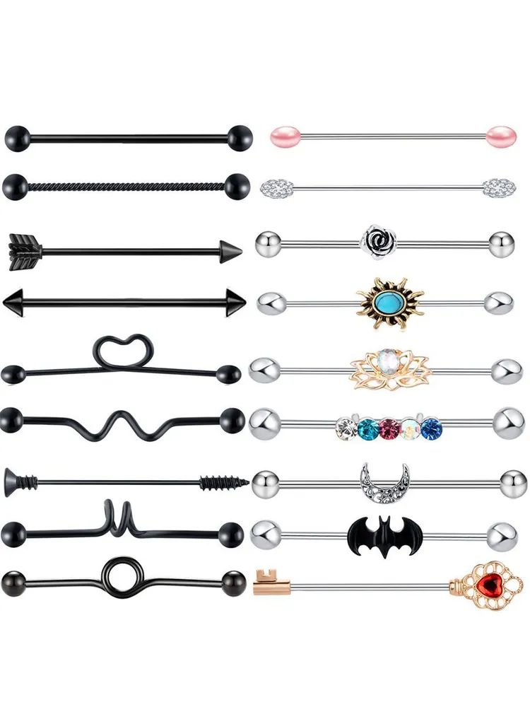 

Комплект пирсингов из стали 4Love4You PR-SN-124-NAB, PR-SN-124-NAB