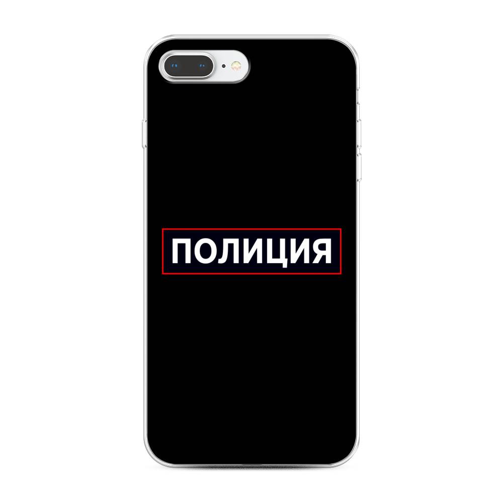 

Чехол Awog на Apple iPhone 8 Plus / Айфон 8 Plus "Police logo", Разноцветный, 10950-5