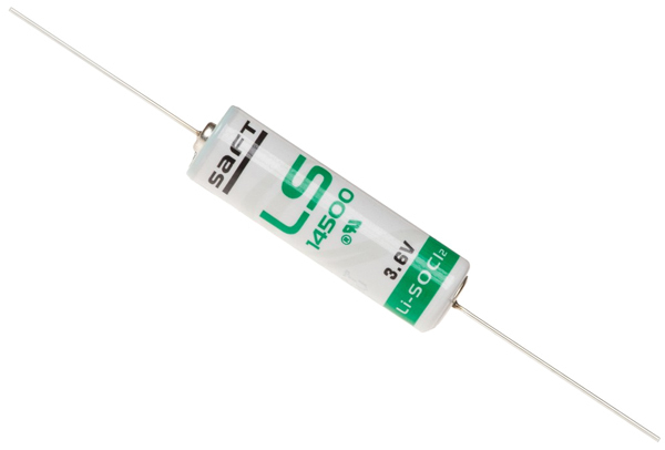 

Батарейка литий-тионилхлоридная SAFT LS 14500 (AA) Lithium (3.6 В/3.6V) 2600 мАч