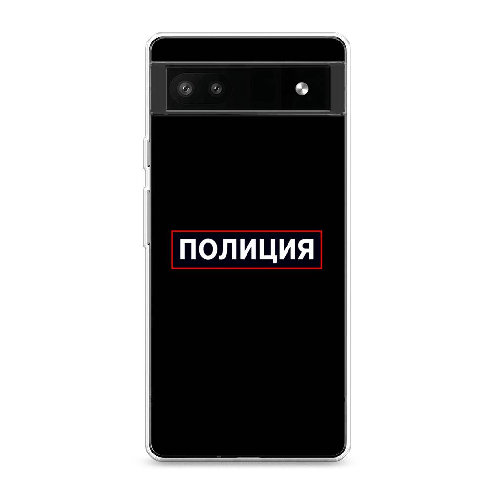

Чехол Awog на Google Pixel 6A "Police logo", Разноцветный, 271150-5