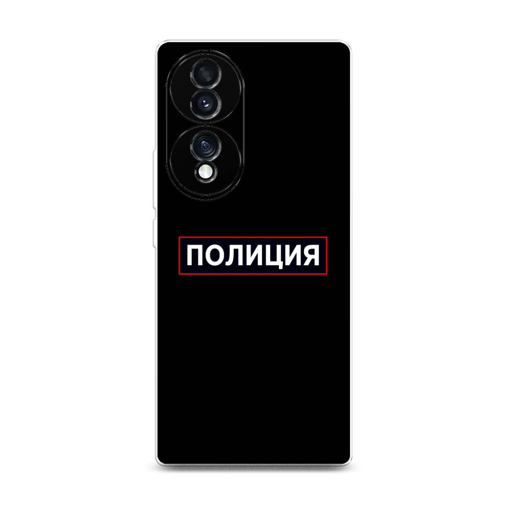 

Чехол Awog на Honor 70 "Police logo", Разноцветный, 6108250-5