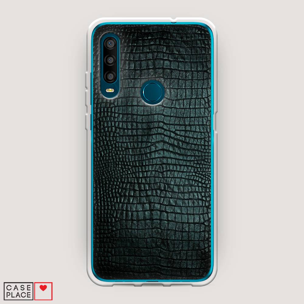 фото Силиконовый чехол "черная змея" на alcatel 1se (2020) awog