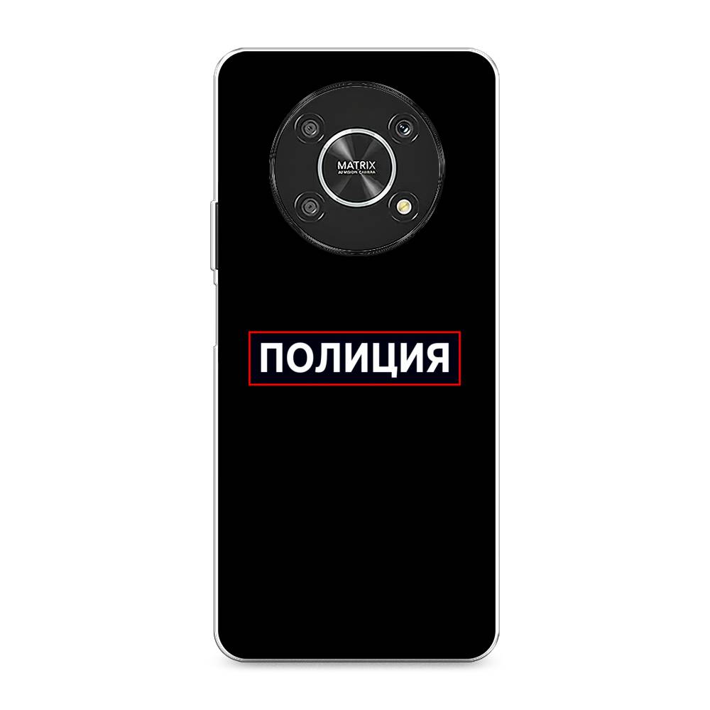 

Чехол Awog на Honor X9 4G/Magic4 Lite 4G "Police logo", Разноцветный, 6108650-5