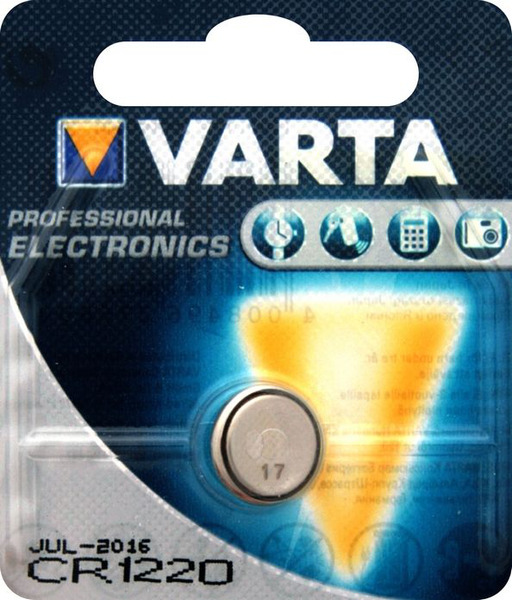 Батарейкa VARTA CR1220 /  3В / 3V  / в блистере 1 штука