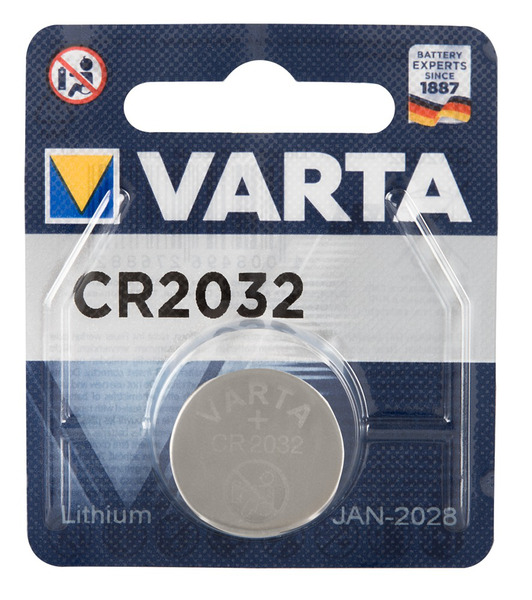 

Батарейкa VARTA CR2032 / 3В / 3V / в блистере 1 штука