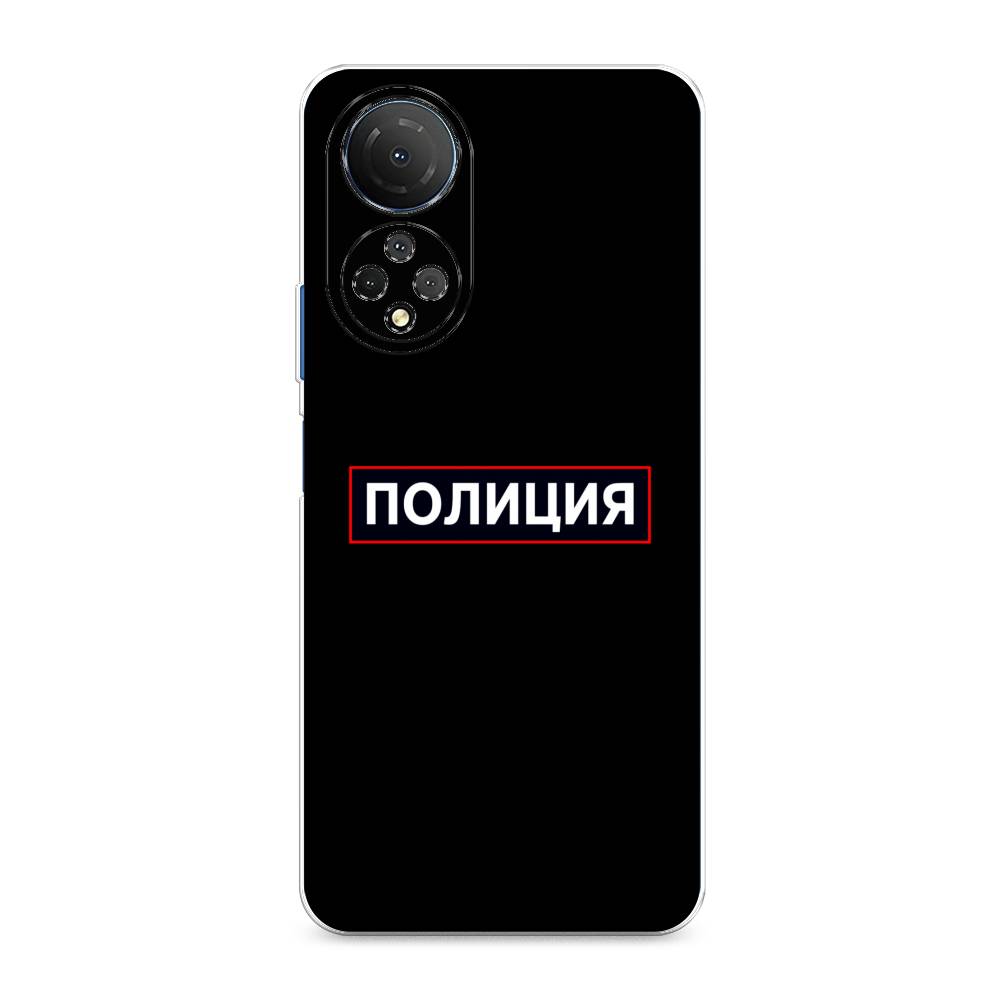 

Чехол Awog на Honor X7 2022 "Police logo", Разноцветный, 6108850-5