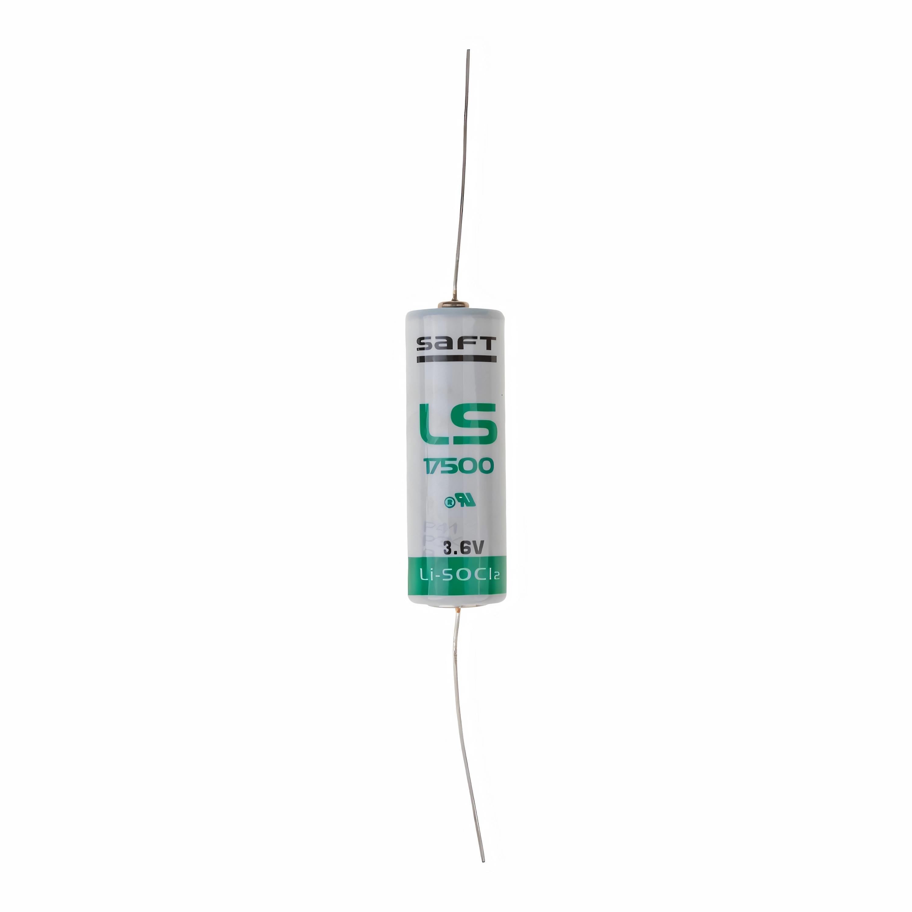 

Батарейка литий-тионилхлоридная SAFT LS17500 A CNA Lithium (3.6 В/3.6V) 3600 мАч