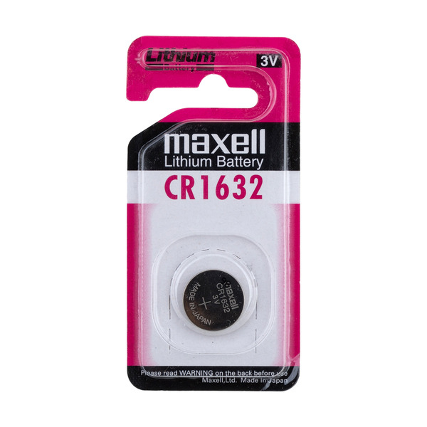 

Батарейкa MAXELL CR1632 / 3В / 3V / в блистере 1 штука