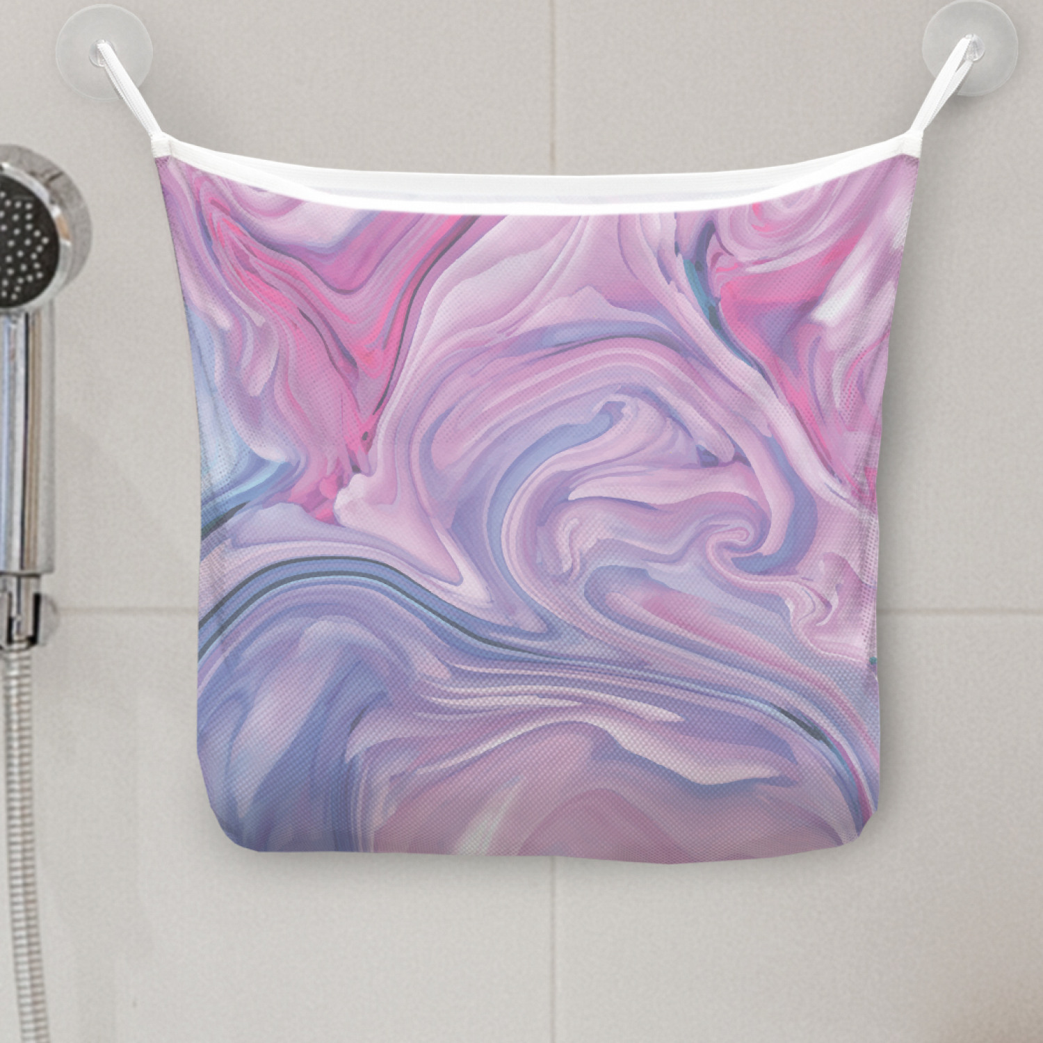 фото Органайзер для ванной joyarty "смещение красок", 39x33 см