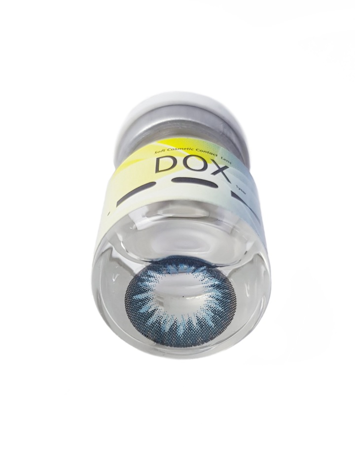 Купить Цветные контактные линзы DOX A2010 BLUE -4.25;BC:8.6;DIA:14.2(1 линза)