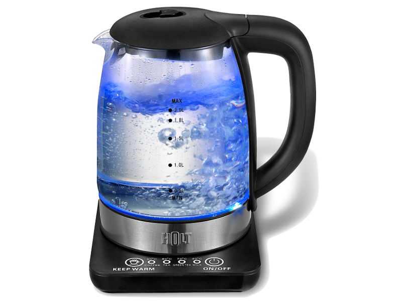 

Чайник электрический Holt HT-KT-001 2 л Transparent, Прозрачный, HT-KT-001