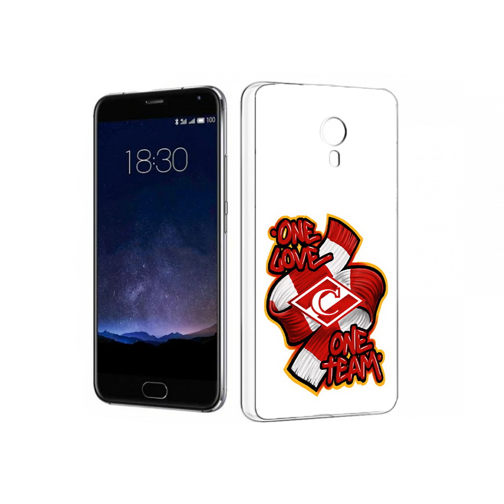

Чехол MyPads Tocco для Meizu Pro 5 ФК спарак 1 любовь (PT18126.86.184), Прозрачный, Tocco