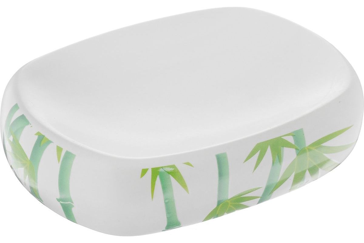 

Мыльница Vanstore Green Bamboo 12x8,5x3 см