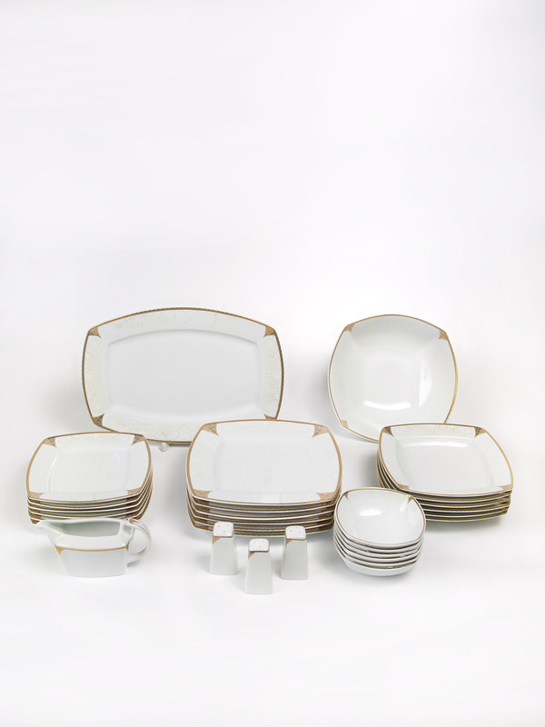 

Сервиз столовый/Wertvolle perle germany/ Queen/ 70488-H3, Белый, Queen