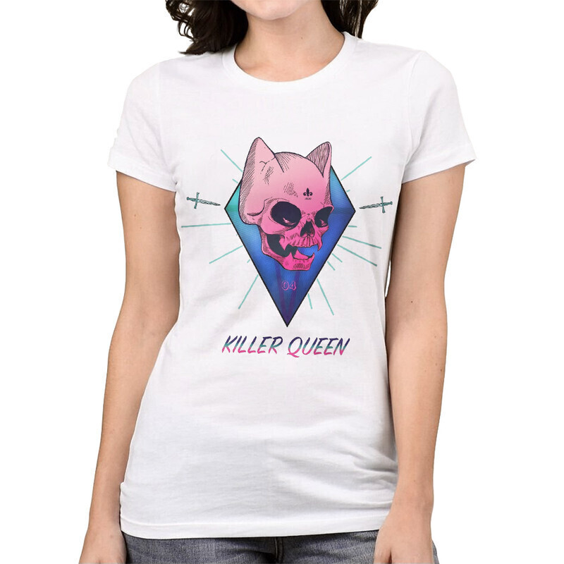 

Футболка женская Dream Shirts Невероятные приключения ДжоДжо Женская 10007761 белая S, Невероятные приключения ДжоДжо Женская 10007761