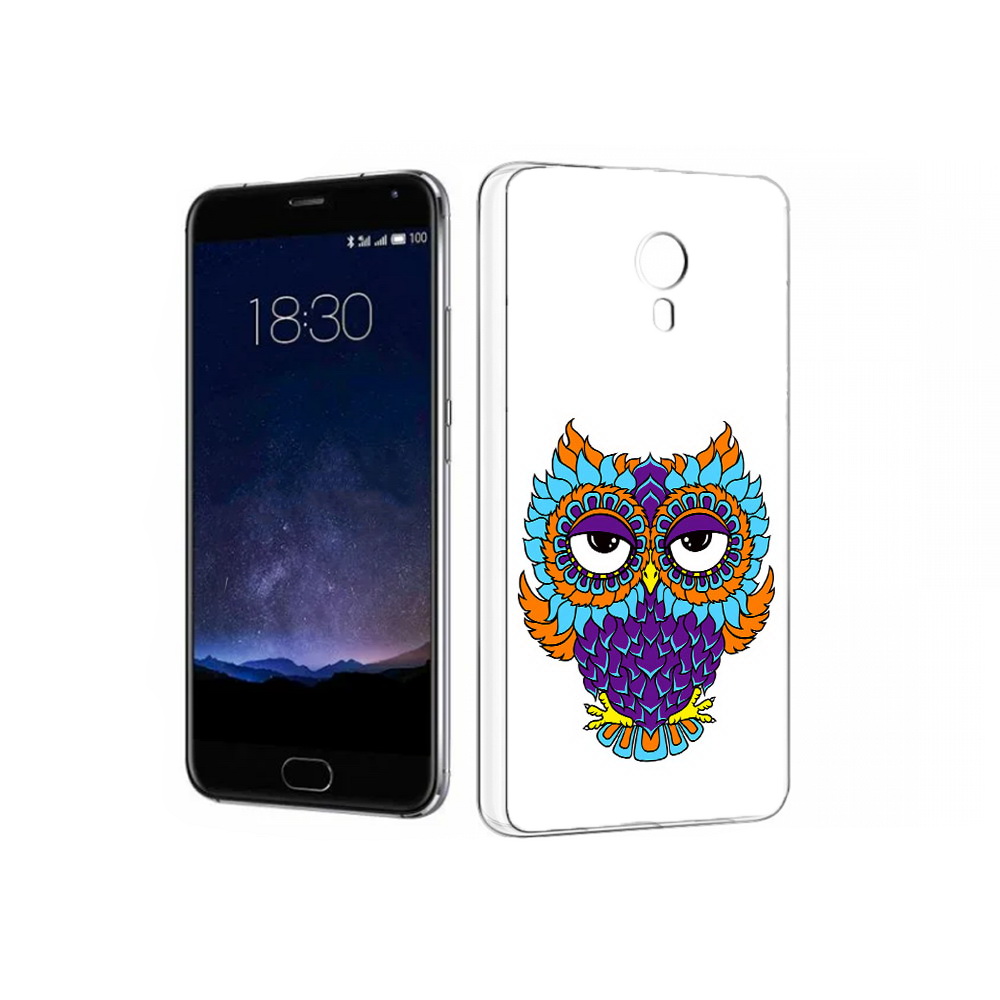 

Чехол MyPads Tocco для Meizu Pro 5 Цветная сова (PT18126.86.198), Прозрачный, Tocco