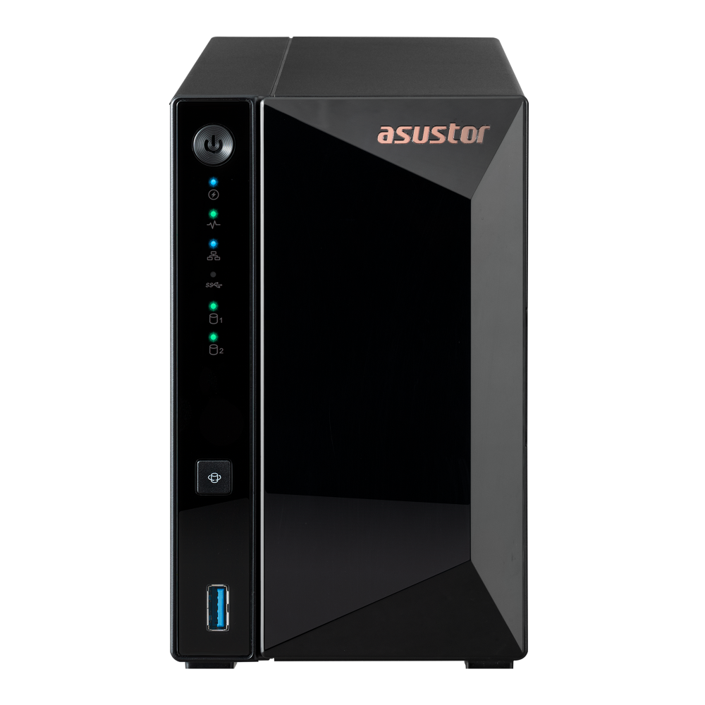 

Сетевое хранилище данных ASUS Asustor AS3302T V2 черный (90IX01I1-BW3S00), Asustor AS3302T V2