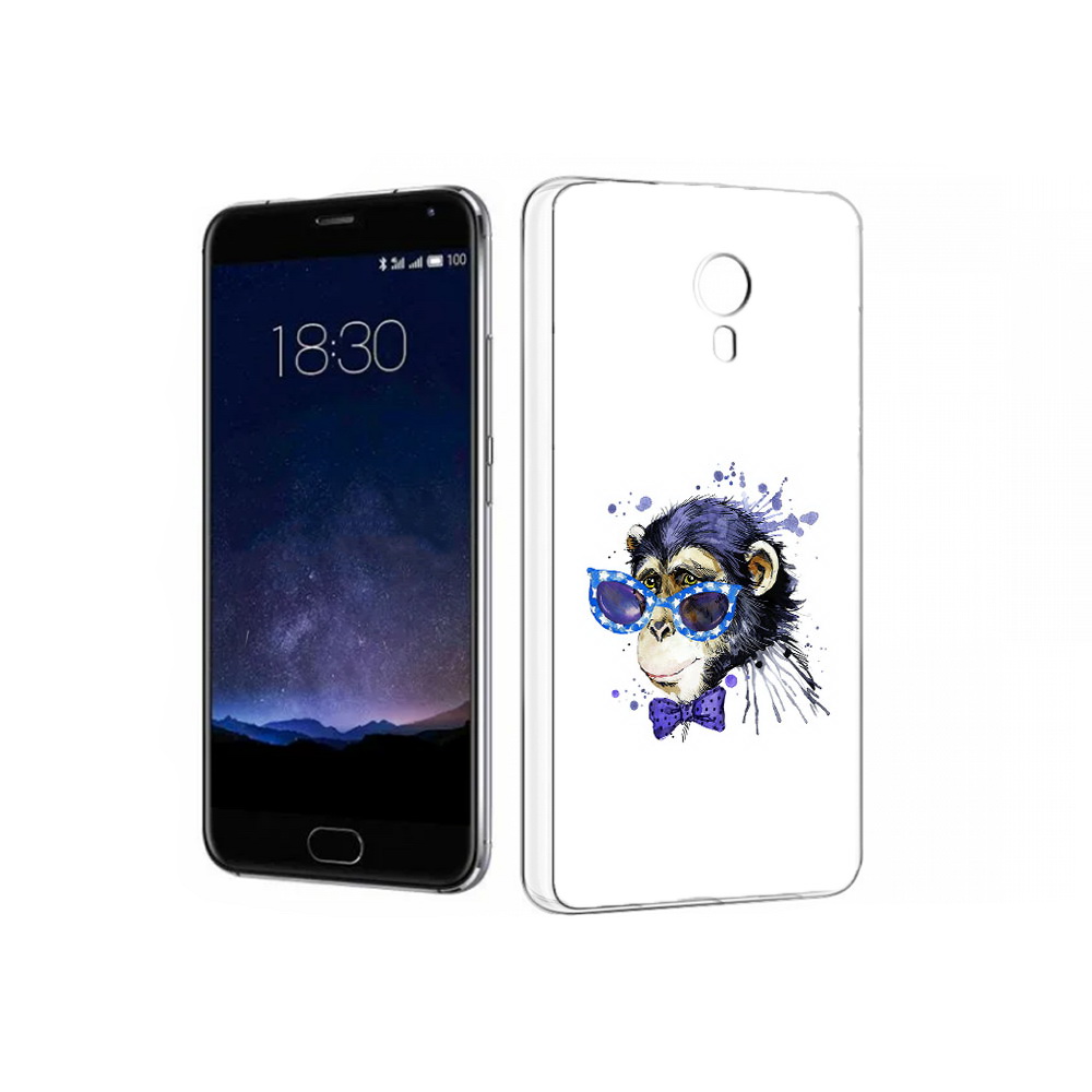 

Чехол MyPads Tocco для Meizu Pro 5 акварельная обезьяна (PT18126.86.216), Прозрачный, Tocco
