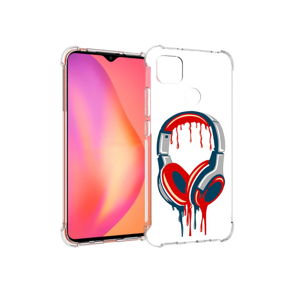 

Чехол MyPads Tocco для Xiaomi Redmi 9C не делай громко (PT152115.265.517), Прозрачный, Tocco