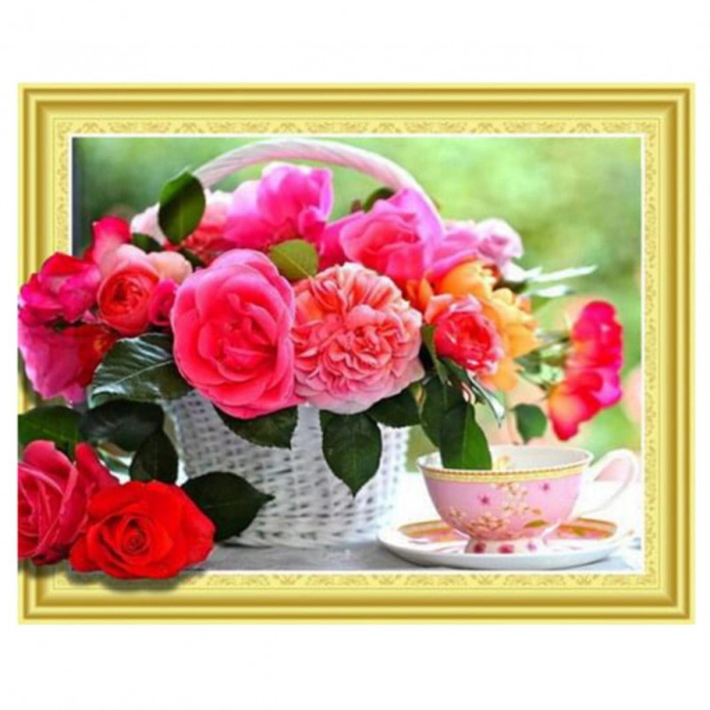 

Мозаика алмазная 30x30 см, серебристая