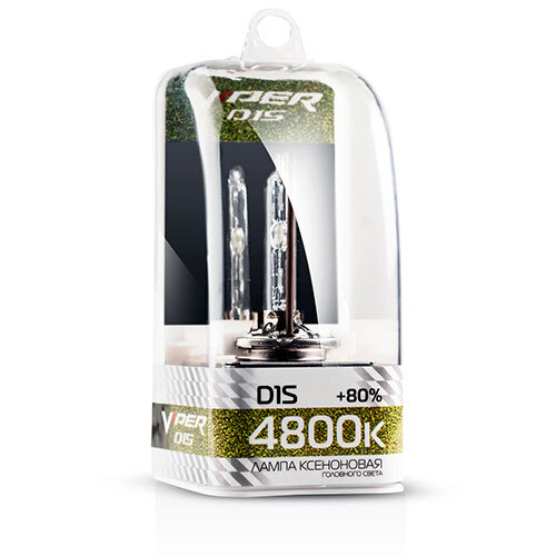 

Штатная ксеноновая лампа D1S VIPER +80% 4800K, D1S
