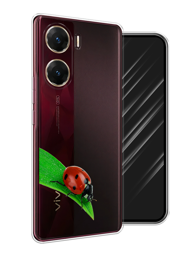 

Чехол Awog на Vivo V29e "На счастье", Белый;красный;зеленый, 269450-1