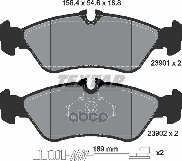 

Колодки дисковые задние mb sprinter 308d/310d 95>,vw lt 2.3i-2.5tdi 96-98 2390101