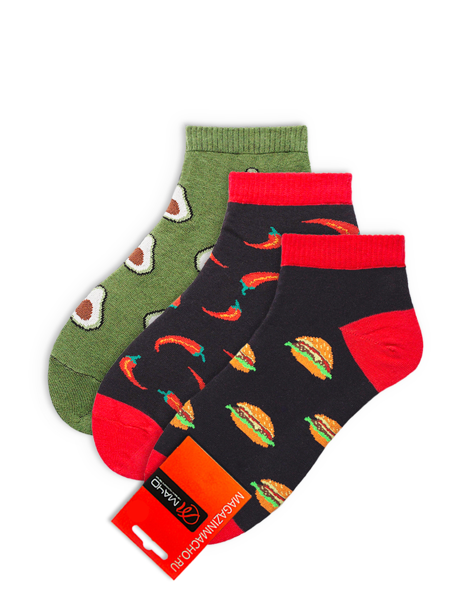 Комплект носков унисекс Мачо НаборыЦветные разноцветных 43-46